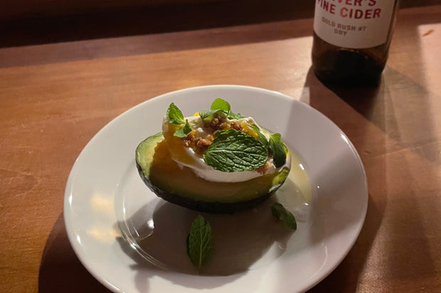 Avocado on The table