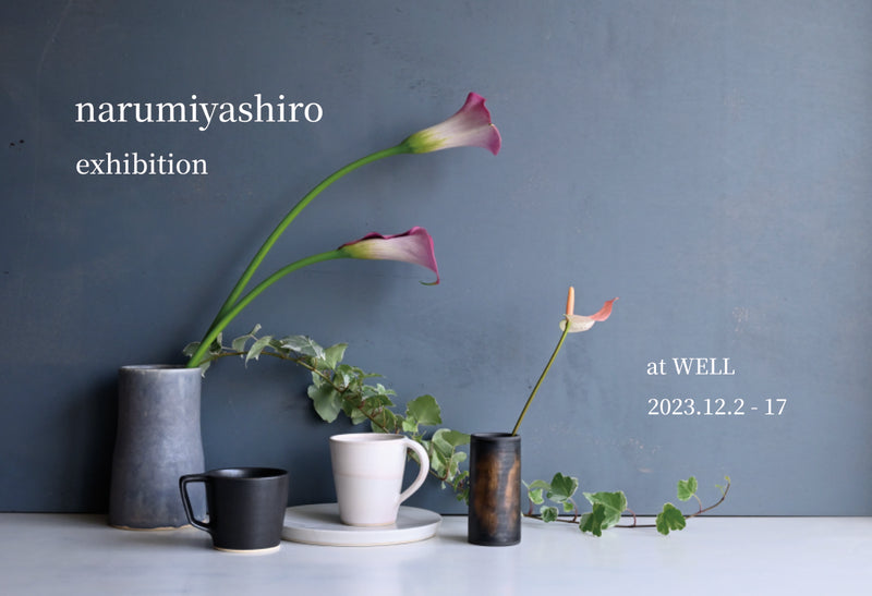 12/2(土)〜　narumiyashiro exhibition