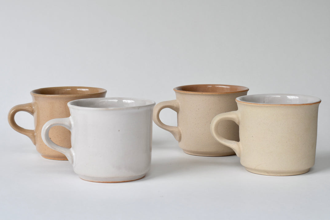 【ONE KILN】Cultivate / Mug Low M_Clay×OF White（ワンキルン・マグカップ）