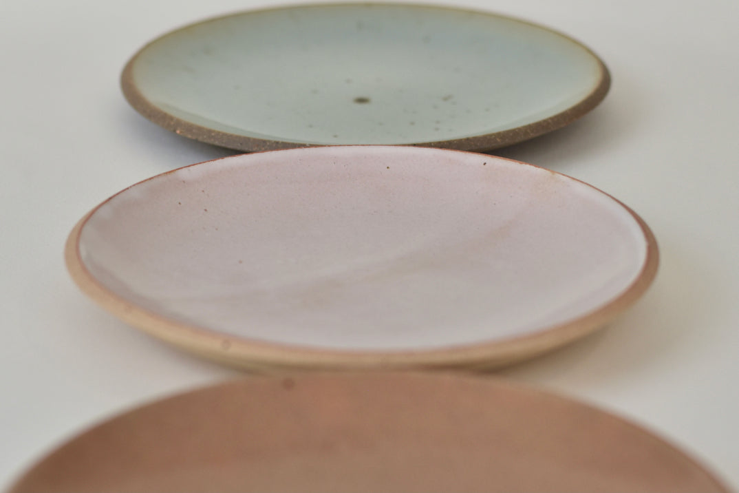 【ONE KILN】Cultivate / Bounotsu Clay Plate_S_OF Clear（ワンキルン）