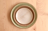 【ONE KILN】Cultivate /  Bounotsu Clay Plate_RF White（ワンキルン）